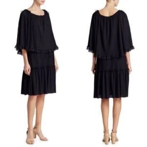 See by Chloe‎ Gauzy Layered Dress Ink Navy
